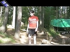 Blind drunk college girl pissing next to her car Part 1